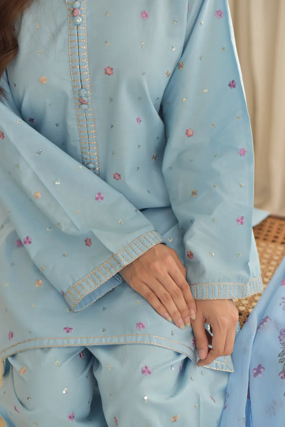 SWEET 3 PC EMBROIDERY