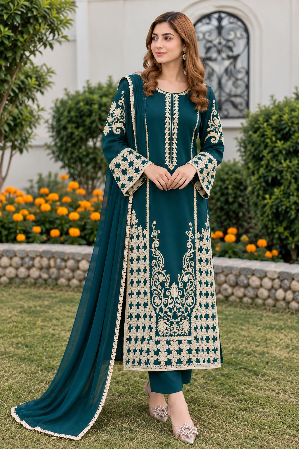 Zar-E-Sabz 3Piece